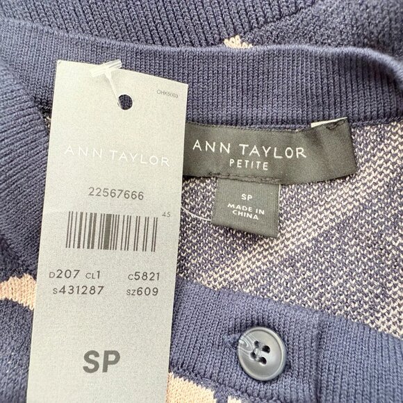 Ann Taylor | Leaf Petal 3/4 Sleeve Ann Cardigan - Picture 9 of 12